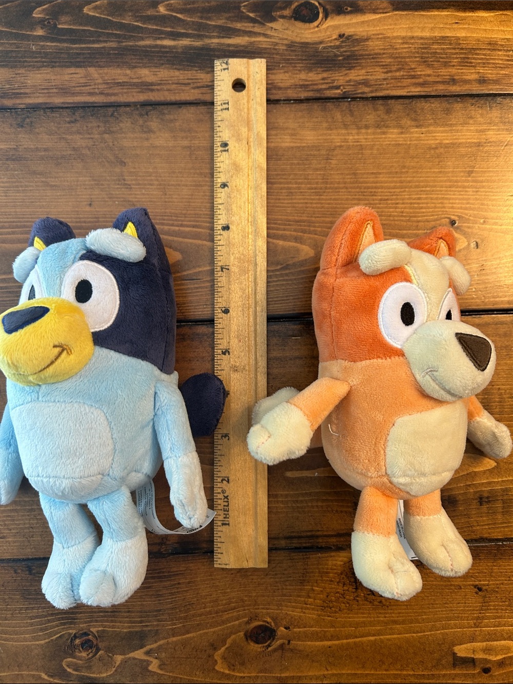 Bluey and Bingo plush toys
